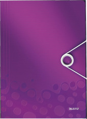 Desky A4 PP Leitz WOW purpurové