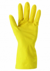 Latexové rukavice žluté M