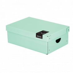 Úložná krabice malá PASTELINi lamino zelená