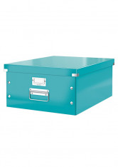 Úložná krabice A3 velká Leitz Click & Store WOW tyrkysová