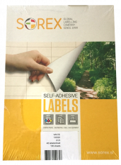 Etikety Sorex 100ls/4800 etiket