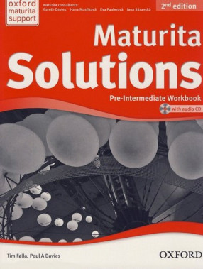 Anglický jazyk Maturita Solutions Pre-Intermediate Workbook 2nd Edition