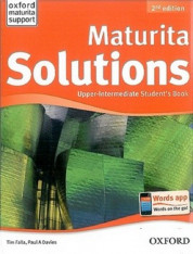 Anglický jazyk Maturita Solutions Upper Intermediate Student´s Book 2nd Edition