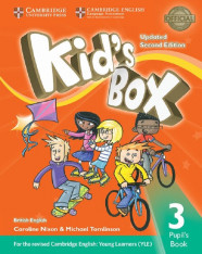 1.-5.ročník Anglický jazyk Kid's Box Level 3 Updated 2nd Edition Pupil's Book