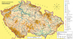 5.ročník Vlastivěda Česká republika jako součást Evropy náhradní mapa k učebnici