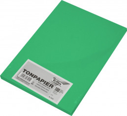 Barevný papír A4 130g 100ls zelený smaragd