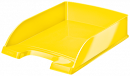 Zásuvka A4 Leitz Plus WOW žlutá metalíza