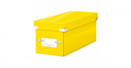 Úložná krabice na CD Leitz Click & Store WOW žlutá
