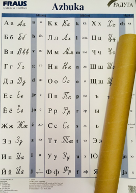 Ruský jazyk Nástěnná azbuka A1