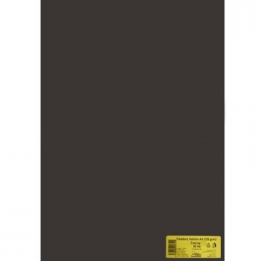 Kreslicí karton A4/225g/50ks černý