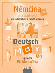 Německý jazyk Deutsch mit Max A1 Pracovní sešit 1.díl
