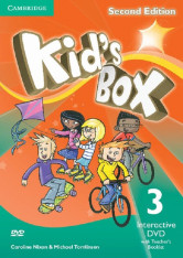 1.-5.ročník Anglický jazyk Kid's Box Second Edition 3 Interactive DVD with Teacher's Booklet