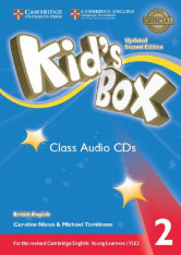 1.-5.ročník Anglický jazyk Kid's Box Level 2 Updated 2nd Edition Class Audio
