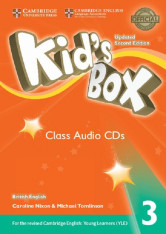1.-5.ročník Anglický jazyk Kid's Box Level 3 Updated 2nd Edition Class CD(s)