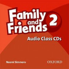 1.-5.ročník Anglický jazyk Family and Friends 2 Class Audio CDs /2/