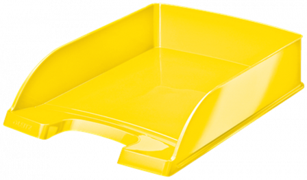 Zásuvka A4 Leitz Plus WOW žlutá metalíza