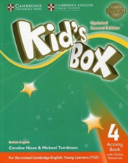 1.-5.ročník Anglický jazyk Kid's Box Level 4 Updated 2nd Edition Activity Book