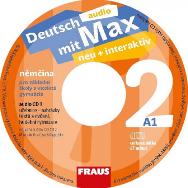 Německý jazyk Deutsch mit Max neu+interaktiv 2 CD
