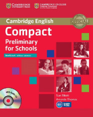 6.-9.ročník Anglický jazyk Compact Preliminary for Schools Workbook with Audio Cd