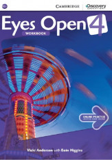 6.-9.ročník Anglický jazyk Eyes Open Level 4 Workbook with Online Practice