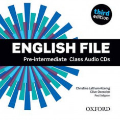 Anglický jazyk English File Pre-intermediate Class Audio CDs /4/ Third Edition