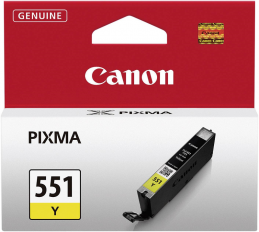 Cartridge Canon CLI-551 Y žlutá