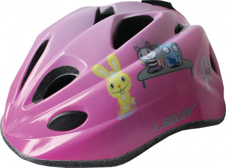 Dětská cyklo helma SULOV® GUAR, vel. M, růžová
