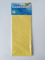 Papír hedvábný žlutý 20g/m2