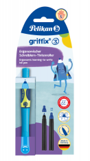 Inkoustový roller Griffix 3 pro leváky modrý
