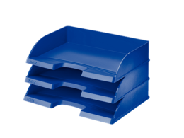 Zásuvka Leitz Plus Jumbo na šířku modrá