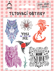 Tetovací obtisky Dívčí ornamenty