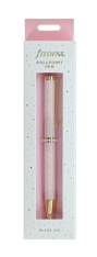 Kuličkové pero Filofax Confetti rose quartz