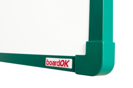 Magnetická tabule BoardOK 1200x900mm AL zelený rám
