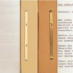 Závěsné desky A4 Leitz Alpha Natur s rychlovazačem