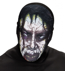 Textilní maska Halloween Zombie