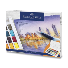 Akvarelový set Faber Castell s paletkou 36ks