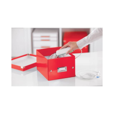 Úložná krabice A5 malá Leitz Click & Store WOW červená