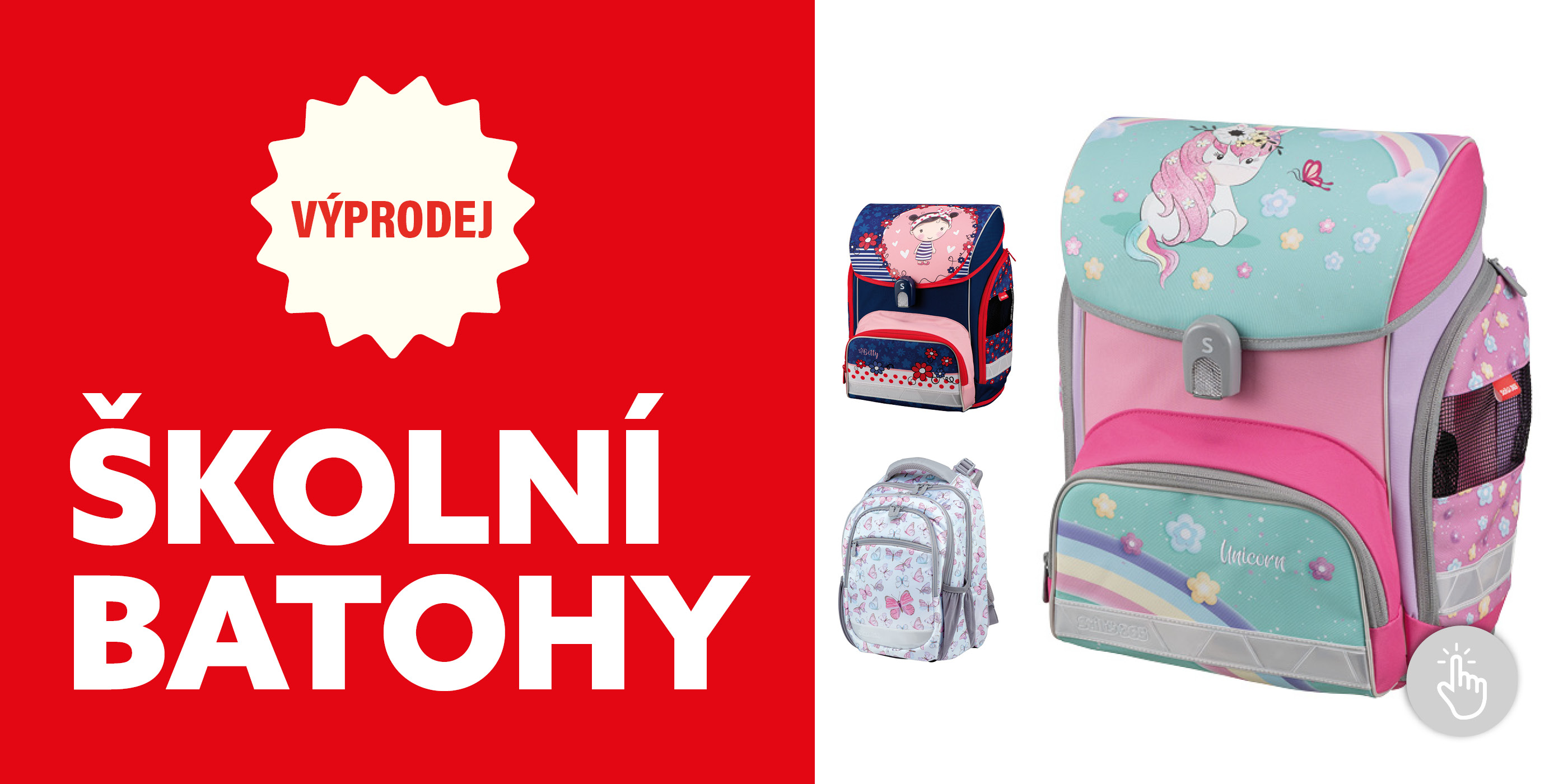 Výprodej školních batohů