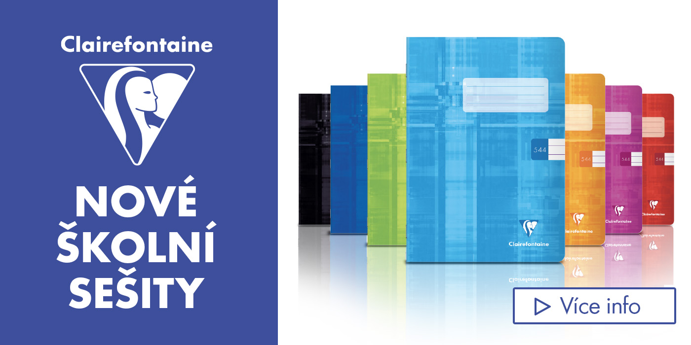 Clairefontaine - Nové školní sešity
