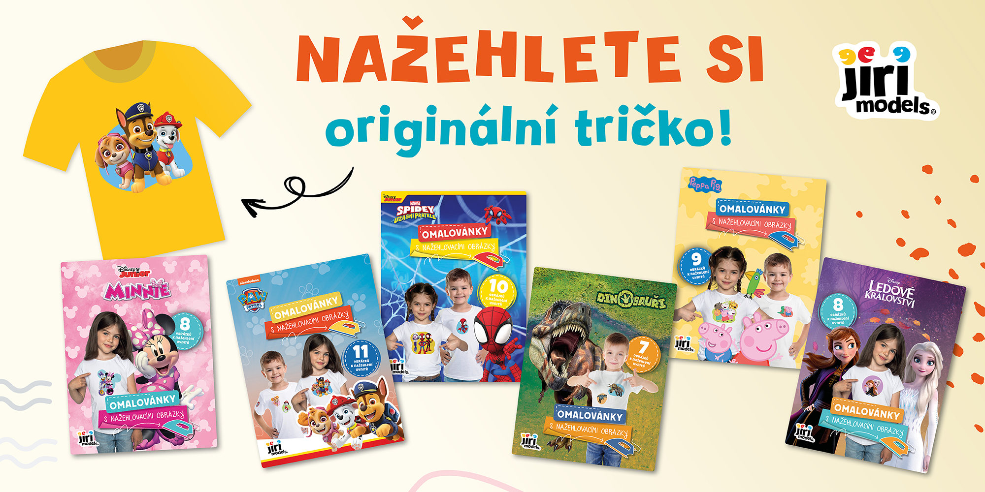 Nažehlete si originální tričko