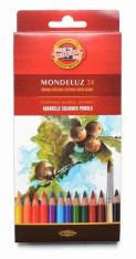 Akvarelové pastelky Koh-i-noor 3718 Mondeluz 24ks
