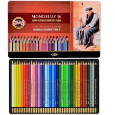 Akvarelové pastelky Koh-i-noor 3725 Mondeluz 36ks
