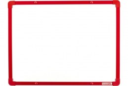 Magnetická tabule BoardOK 60x45cm červený rám