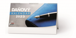 Kalendář stolní 2023 Daňový kalendář