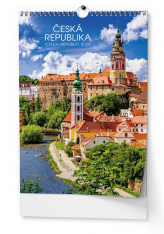 Kalendář nástěnný 2023 Česká republika A3