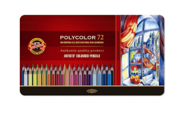 Umělecké pastelky KOH-I-NOOR 3827 Polycolor 72ks