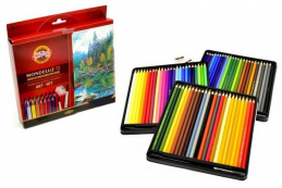 Akvarelové pastelky KOH-I-NOOR 3714 Mondeluz 72ks