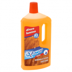 Q Power na podlahu dřevo a lamino 1l