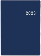 Diář 2023 čtrnáctidenní Ladislav-PVC modrý