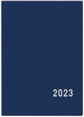 Diář 2023 měsíční Anežka-PVC modrý